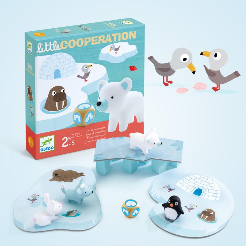 DJECO - Little Cooperation Children's Board Game, Ages 2.5 to 5 - Playing with Family and Friends - Fun for All Ages - Enhances Strategy and Team Spirit - Educational and Fun Entertainment - Image 4